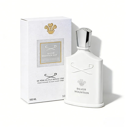 Silver Mountain Water Luxury Citrus Woody Creed Cologne Fragrance for Men Women Unisex Long Lasting Daily Office Party