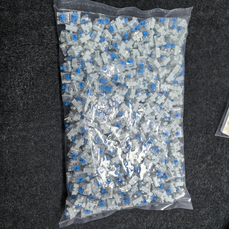20-100pc Mechanical Keyboard Switches Blue Red Brown Switch Customizable Hot-Swappable 3 Pins Cross Stem for Mechanical Keyboard