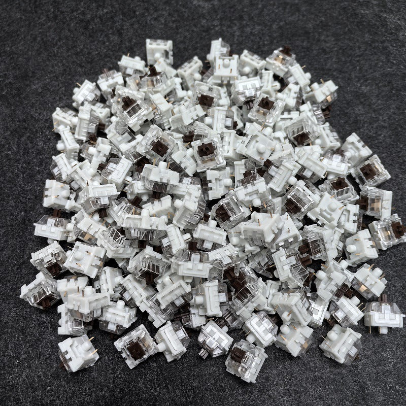 20-100pc Mechanical Keyboard Switches Blue Red Brown Switch Customizable Hot-Swappable 3 Pins Cross Stem for Mechanical Keyboard