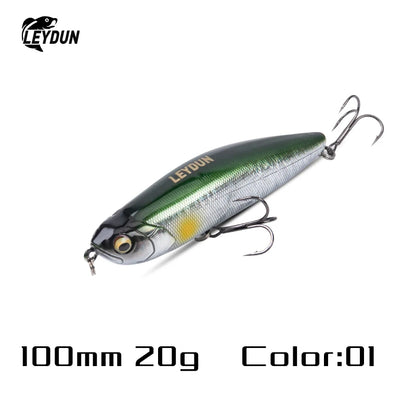 LEYDUN Z-Claw Fishing Lures Floating Pencil 86mm 100mm 120mm Topwater Hard Baits Surface Stickbait Good Action Bass Wobblers