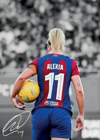 Star Athletes On the Football Field Poster Super Moment Colour Canvas Painting Wall Art Picture Living Room Home Decor Fan Gifts