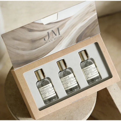 Men's Sandalwood Oriental Perfume Set, Charm Eau De Cologne, Lasting Fresh Freesia Fragrance, Unisex For Causal Business Perfume