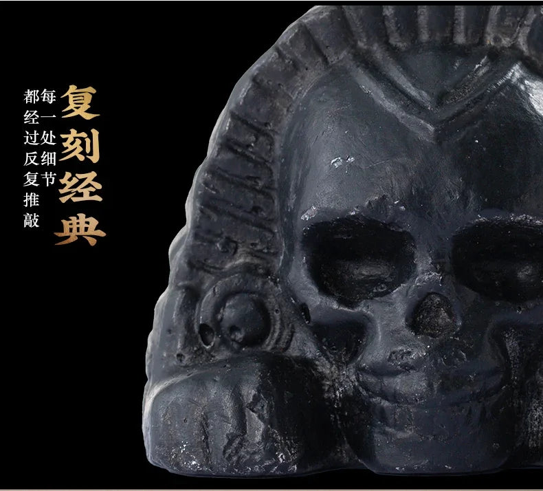 Authentic Aztec Whistle Loud Spookys Aztec Scary Death Whistle Realistic Human Screaming Aztec Ghost War Whistle Skull Head Toy