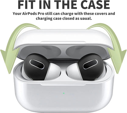 Eartips Anti-Scratch Cover for AirPods Pro3 Earbuds 3rd Gen Anti Slip Silicone Earbuds Covers Ear Tips for Apple AirPods Pro 3rd