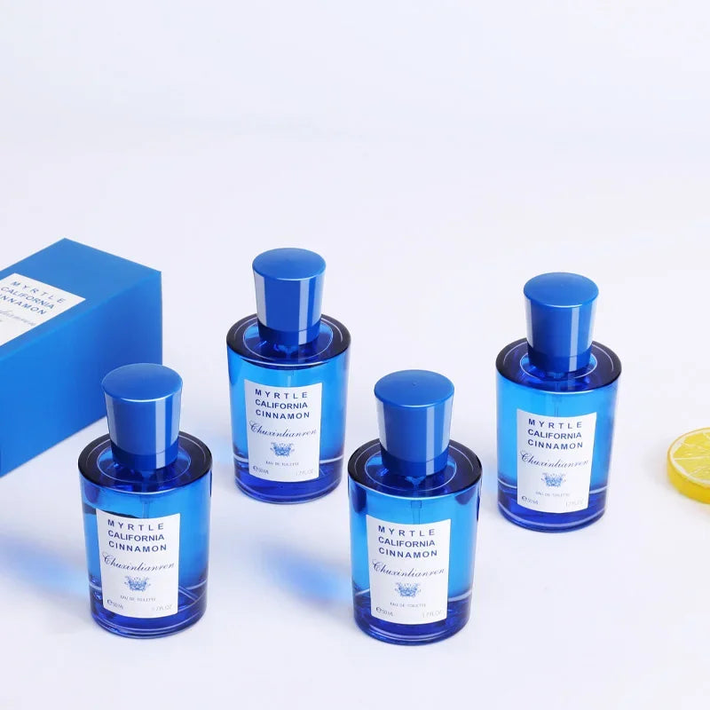 First Love Cologne Perfume Blue Lover Ocean Scent Parfum Spray Luxury Blue Mediterranean Sandalwood Long-lasting Eau De Toilette