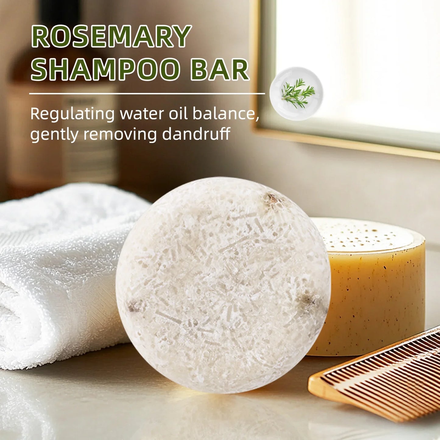Natural Shampoo Bar Cold Processed Plant Based Soap for Hair Care Nourishing Smoothing Anti Dandruff Pure Hair Shampoos Soap