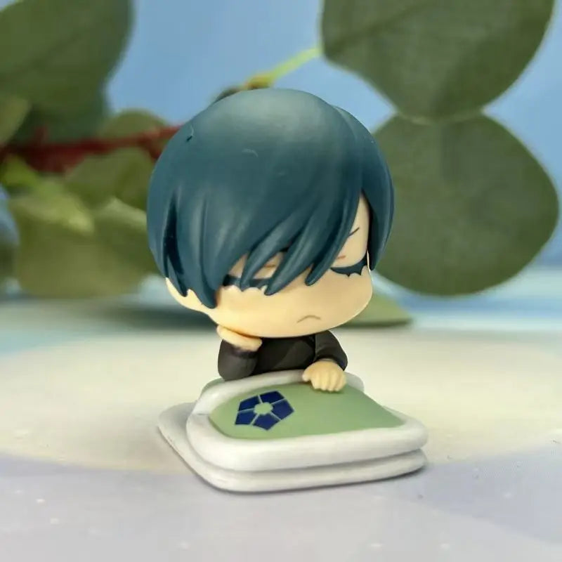 Anime BLUE LOCK Figure Football Comic Isagi Yoichi Bachira Meguru Nagi Seishiro Mikage Reo PVC Model Room Decor For BIrthday Gif