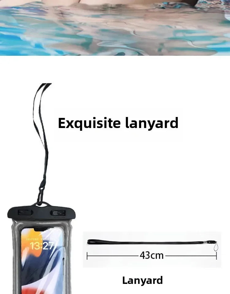 1-30PCS High Quality Universal Waterproof Smartphone Bag Phone Case Floating Waterproof Phone Pouch Bag for Diving Swimming