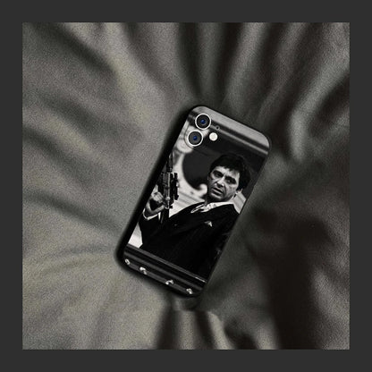 T-Tony M-Montana S-Scarface Phone Case For iPhone 17 16 15 11 12 14 13 Pro Max Mini X XR 7 8 Plus SE4 17E Shockproof Soft Cover