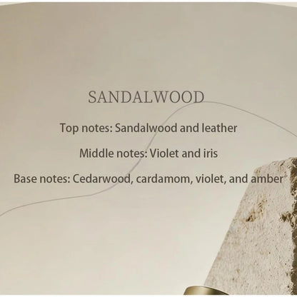Men's Sandalwood Oriental Perfume Set, Charm Eau De Cologne, Lasting Fresh Freesia Fragrance, Unisex For Causal Business Perfume