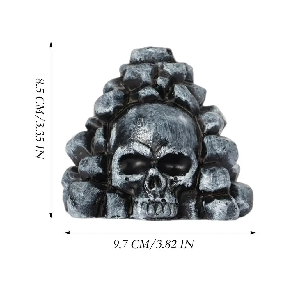 Aztec Death Whistle Spookys Aztec Scary Death Whistle Ghost War Whistle Skull Head Toy Party Noise Prop Resin Halloween Toy Gift