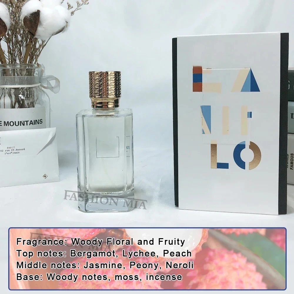 100ml Luxury Brand thEnchantment of Blue Protective Talisman Flower unisex Long Lasting Woody Floral Pheromone Cologne Fragrance