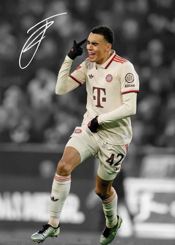 Star Athletes On the Football Field Poster Super Moment Colour Canvas Painting Wall Art Picture Living Room Home Decor Fan Gifts