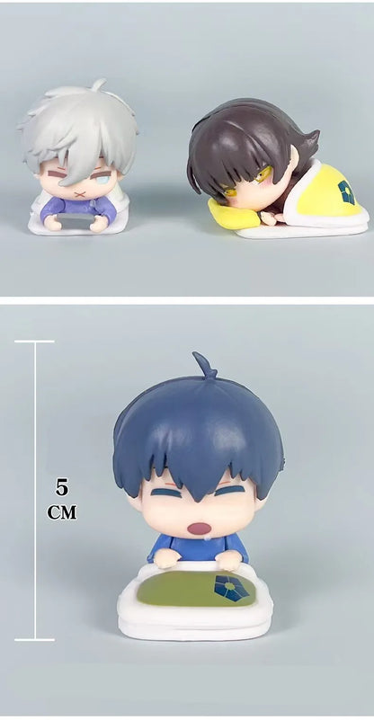 Anime BLUE LOCK Figure Football Comic Isagi Yoichi Bachira Meguru Nagi Seishiro Mikage Reo PVC Model Room Decor For BIrthday Gif