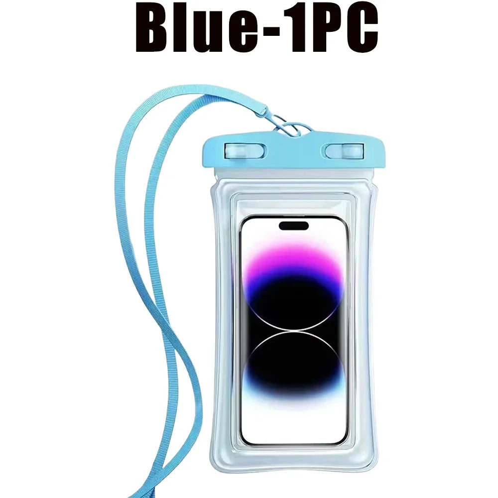 1-30PCS High Quality Universal Waterproof Smartphone Bag Phone Case Floating Waterproof Phone Pouch Bag for Diving Swimming