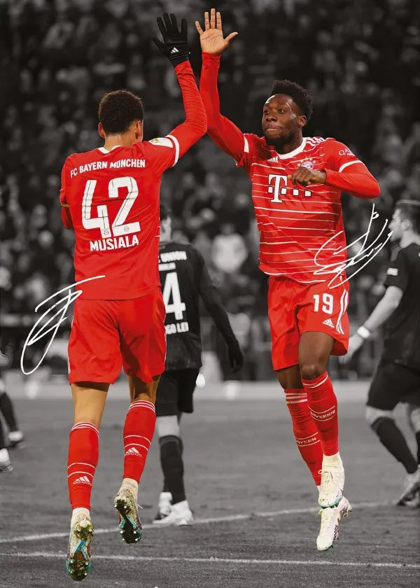 Star Athletes On the Football Field Poster Super Moment Colour Canvas Painting Wall Art Picture Living Room Home Decor Fan Gifts