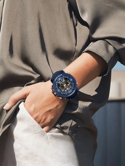 SMAEL Brand 8140 Waterproof Dropshipping Watch Alarm Clock night light Young Fashion business Quartz Sport Wristwatches