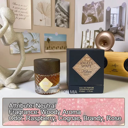 50ml Brand Angels Share Perfume Long-lasting Cologne Floral Fruity Fresh Casual Date Aromatic Fragrance Men Women Perfume Gift