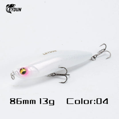 LEYDUN Z-Claw Fishing Lures Floating Pencil 86mm 100mm 120mm Topwater Hard Baits Surface Stickbait Good Action Bass Wobblers