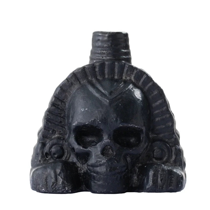 Authentic Aztec Whistle Loud Spookys Aztec Scary Death Whistle Realistic Human Screaming Aztec Ghost War Whistle Skull Head Toy
