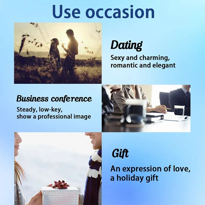 First Love Cologne Perfume Blue Lover Ocean Scent Parfum Spray Luxury Blue Mediterranean Sandalwood Long-lasting Eau De Toilette