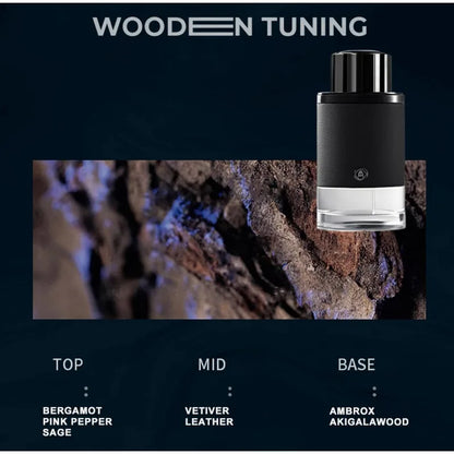 Brand Explorer Men's Cologne Perfume 100ml Woody Eau De Parfum Vetiver Leather Lemon & Sage Lasting Masculine Fragrance For Men