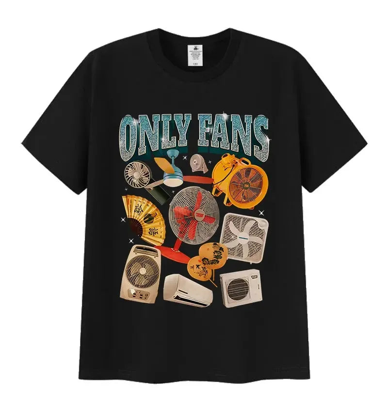 2026New Funny Only Fans Meme T-Shirt Men Women Summer Cozy Short Sleeve T-Shirts Retro O-Neck Clothing High Quality T Shirt Tops