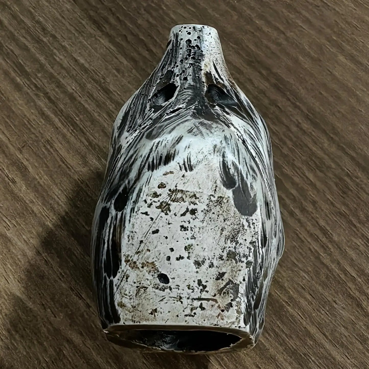 Authentic Aztec Death Whistle, Skull Human Scream Loud High Decibels for Rituals, Spooky Sounding Halloween Prop