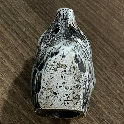 Authentic Aztec Death Whistle, Skull Human Scream Loud High Decibels for Rituals, Spooky Sounding Halloween Prop