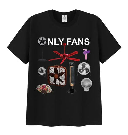 2026New Funny Only Fans Meme T-Shirt Men Women Summer Cozy Short Sleeve T-Shirts Retro O-Neck Clothing High Quality T Shirt Tops