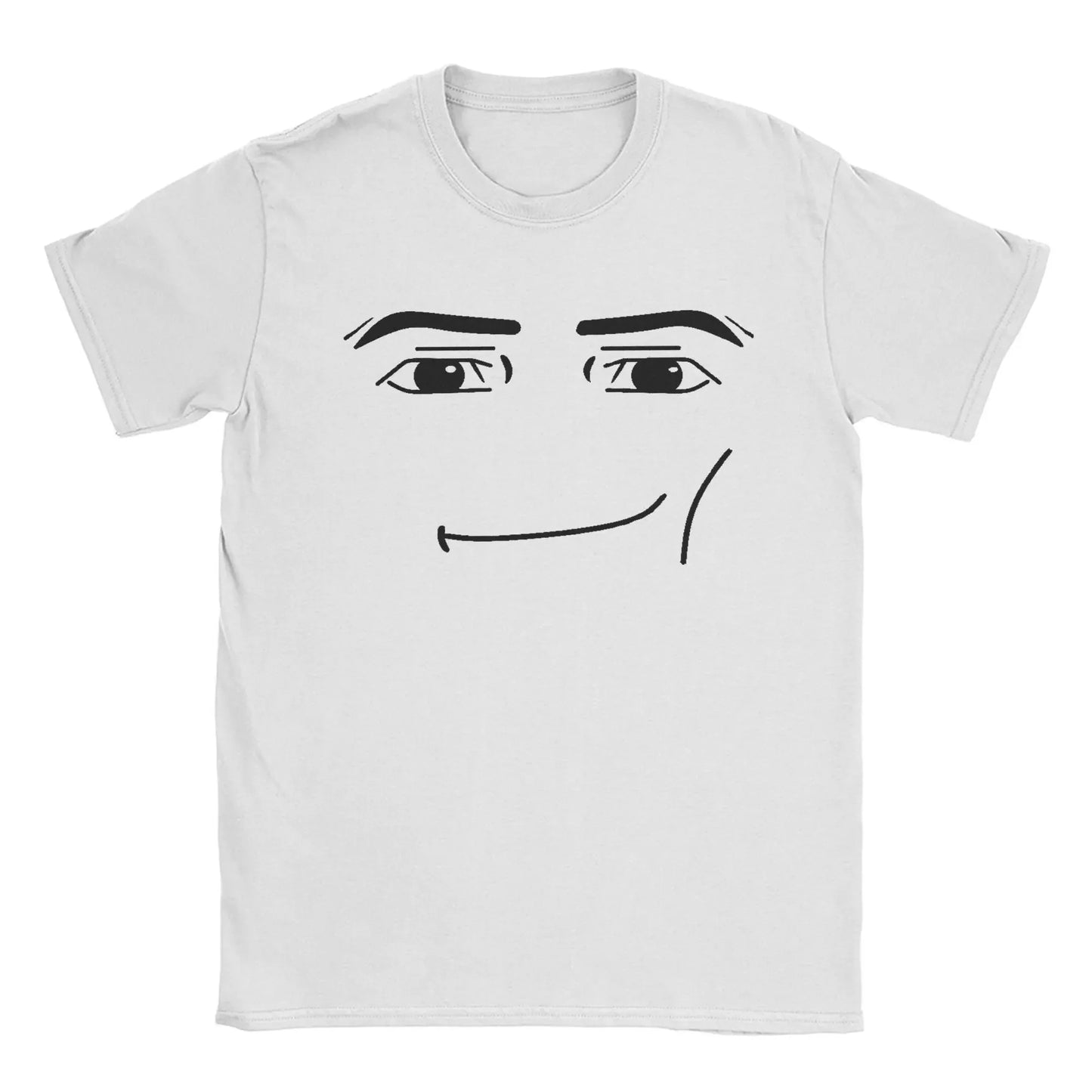 Y2k Anime Robot Robloxs Face New Arrival  Clothes Tee Shirt Homme Graphic T-Shirts  Tshirt for Ropa Hombre