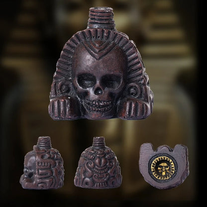 Aztec Death Whistle Spookys Aztec Scary Death Whistle Ghost War Whistle Skull Head Toy Party Noise Prop Resin Halloween Toy Gift