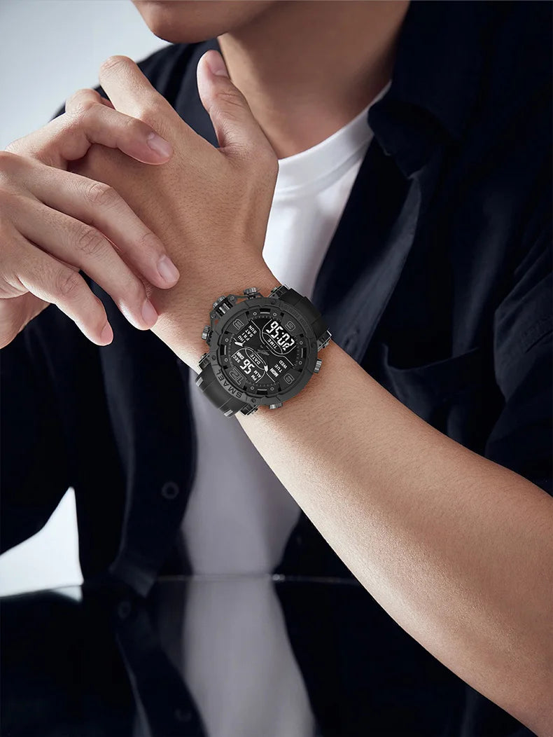 SMAEL Brand 8140 Waterproof Dropshipping Watch Alarm Clock night light Young Fashion business Quartz Sport Wristwatches