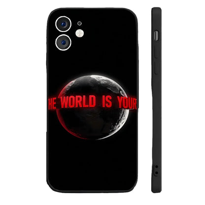 T-Tony M-Montana S-Scarface Phone Case For iPhone 17 16 15 11 12 14 13 Pro Max Mini X XR 7 8 Plus SE4 17E Shockproof Soft Cover