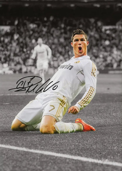 Star Athletes On the Football Field Poster Super Moment Colour Canvas Painting Wall Art Picture Living Room Home Decor Fan Gifts
