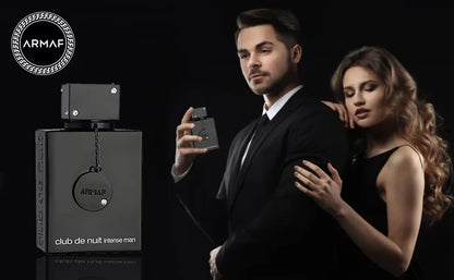 Armaf Club De Nuit Intense Man Eau De Toilette 3.6 Ounce Woody Spicy EDP Perfume Air Type Long Lasting Unisex Cologne Men&Women