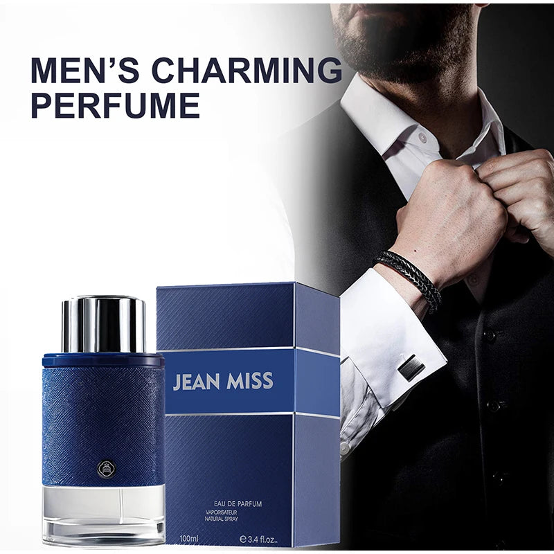 Brand Explorer Men's Cologne Perfume 100ml Woody Eau De Parfum Vetiver Leather Lemon & Sage Lasting Masculine Fragrance For Men