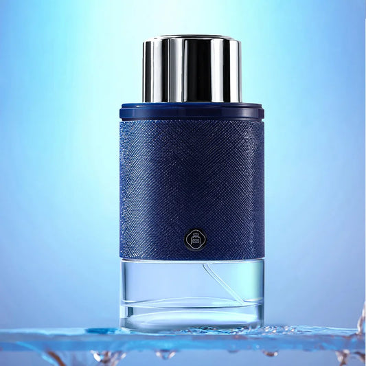 Brand Explorer Men's Cologne Perfume 100ml Woody Eau De Parfum Vetiver Leather Lemon & Sage Lasting Masculine Fragrance For Men