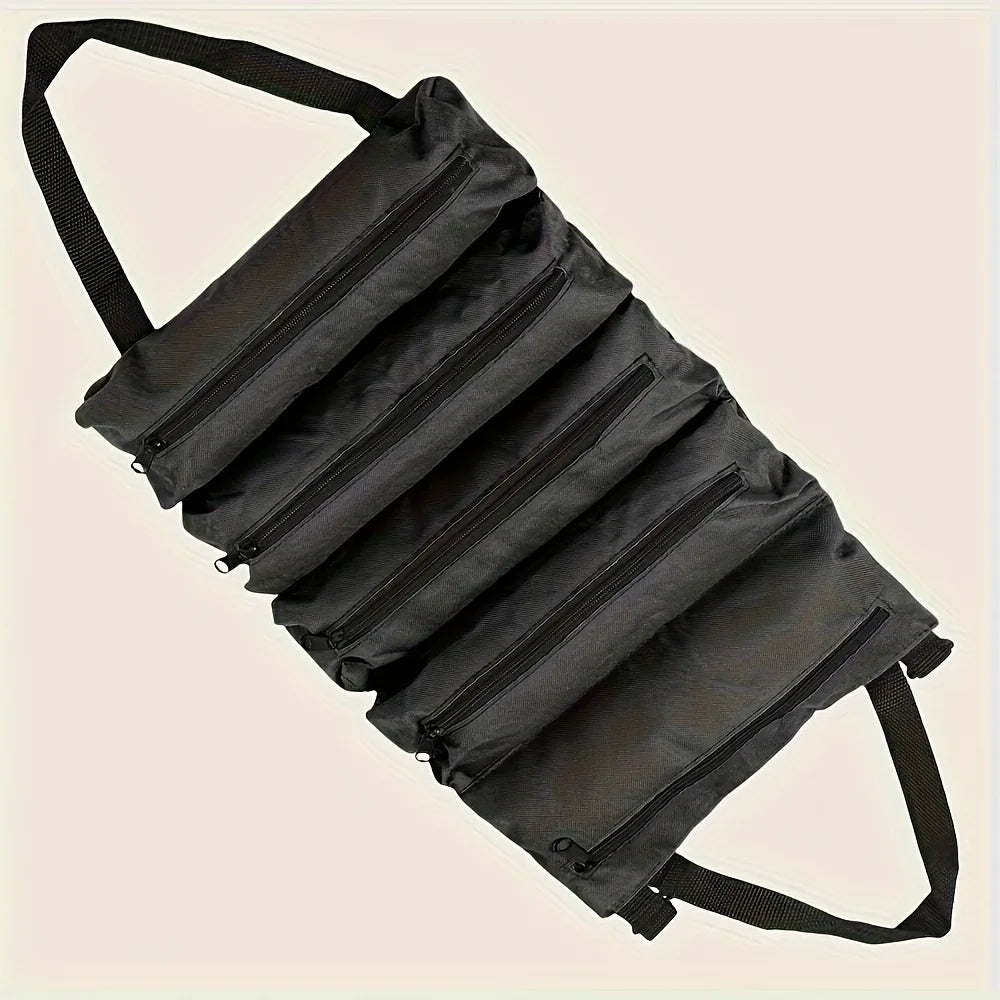 Multi-Purpose Tool Bag High Quality Professional Multi Pocket Hardware Tools Pouch Roll UP Portable Small Tools Organizer Bag