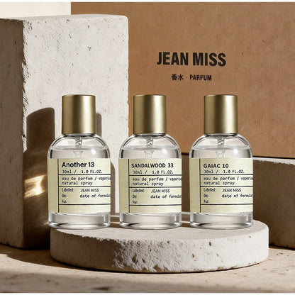 Men's Sandalwood Oriental Perfume Set, Charm Eau De Cologne, Lasting Fresh Freesia Fragrance, Unisex For Causal Business Perfume