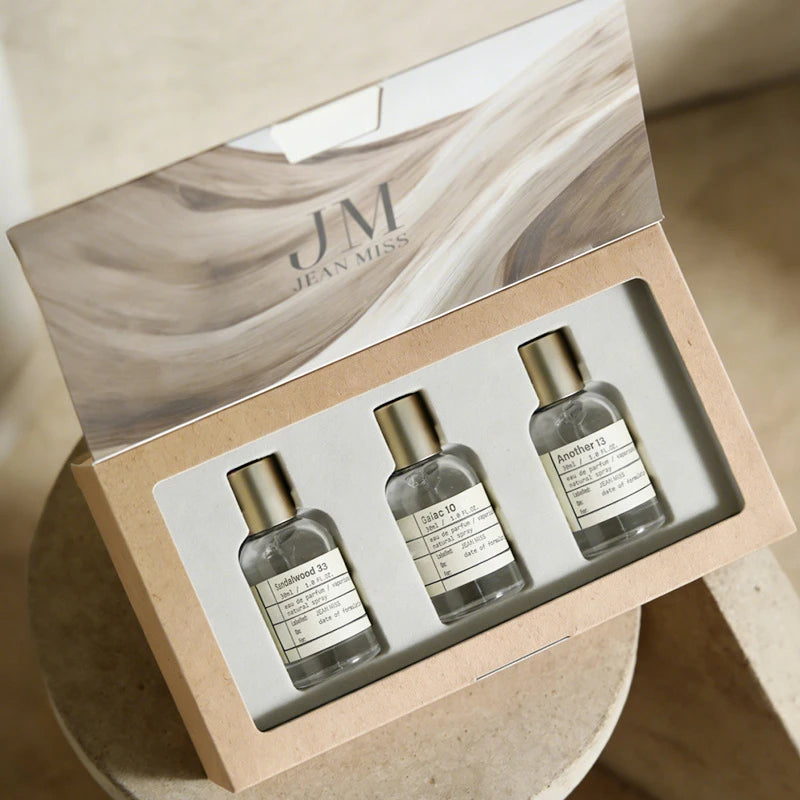 Men's Sandalwood Oriental Perfume Set, Charm Eau De Cologne, Lasting Fresh Freesia Fragrance, Unisex For Causal Business Perfume