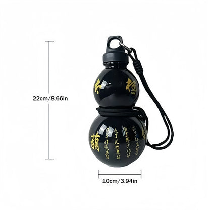 800ml Large Capacity Gourd Water Bottle Child Water Gourd Kettle Chinese Style Leakproof Water Jug for School Sport Water Kettle