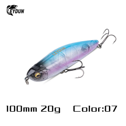LEYDUN Z-Claw Fishing Lures Floating Pencil 86mm 100mm 120mm Topwater Hard Baits Surface Stickbait Good Action Bass Wobblers