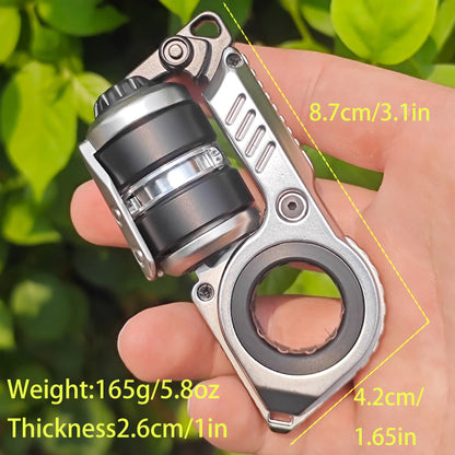 EDC Fidget Sliders Fidget Toys Tuning Fork Fidget Spinner Magnetic Push Egg Mechanical Ratchet Slider Crisp Sound