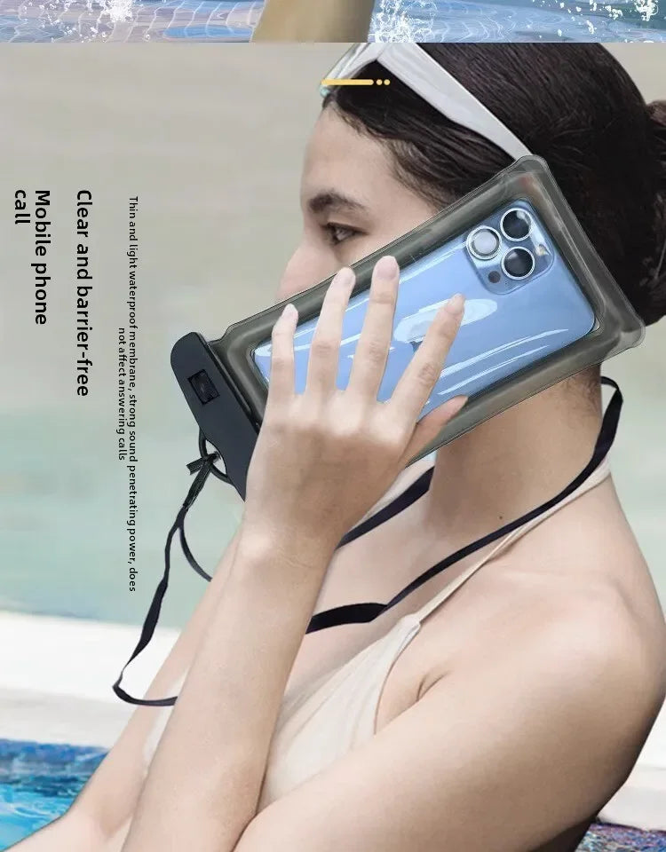 1-30PCS High Quality Universal Waterproof Smartphone Bag Phone Case Floating Waterproof Phone Pouch Bag for Diving Swimming