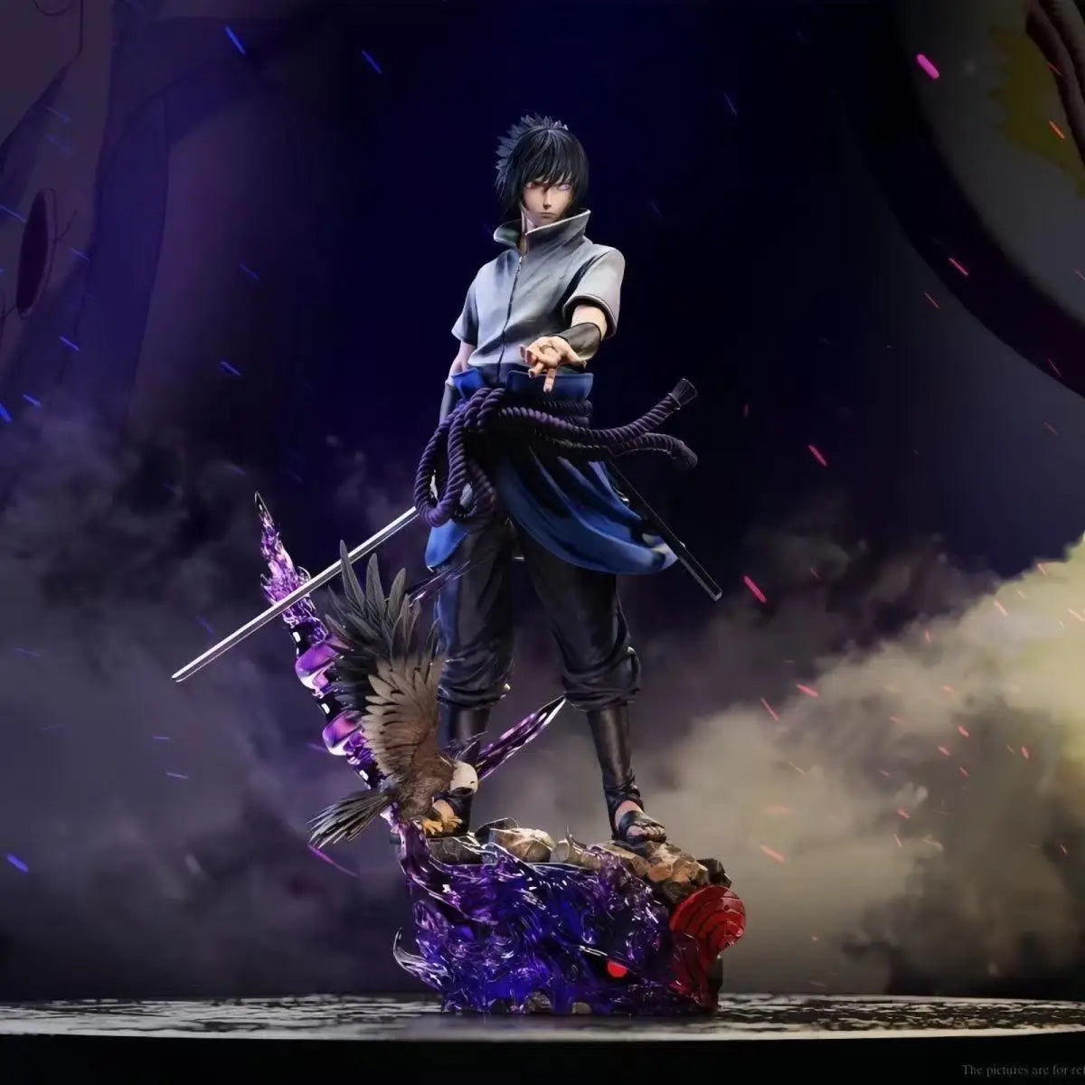 22cm Naruto Anime Figure Naruto And Sasuke GK Collection Figures Statue Anime Peripheral  Model Ornaments Birthday  Gift Toy