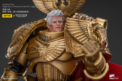 JOYTOY Warhammer 40k 1/18 Action Figures Anime 18cm Imperial Fists Rogal Dorn, Primarch of the Vllth Legion