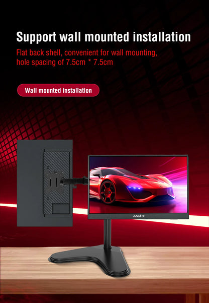 14 Inch Portable  Touch Monitor Non-touch optional 16:10 400cd/m2 Gaming Computer Expand Display For XBox PS4/5 Switch Loptop