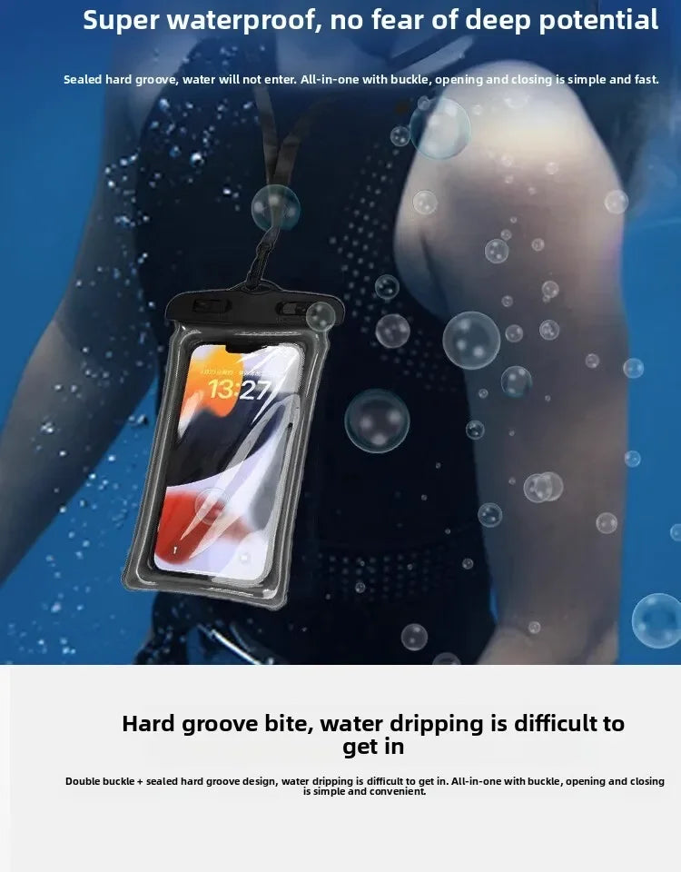 1-30PCS High Quality Universal Waterproof Smartphone Bag Phone Case Floating Waterproof Phone Pouch Bag for Diving Swimming