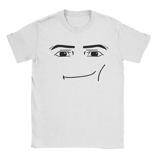 Y2k Anime Robot Robloxs Face New Arrival  Clothes Tee Shirt Homme Graphic T-Shirts  Tshirt for Ropa Hombre